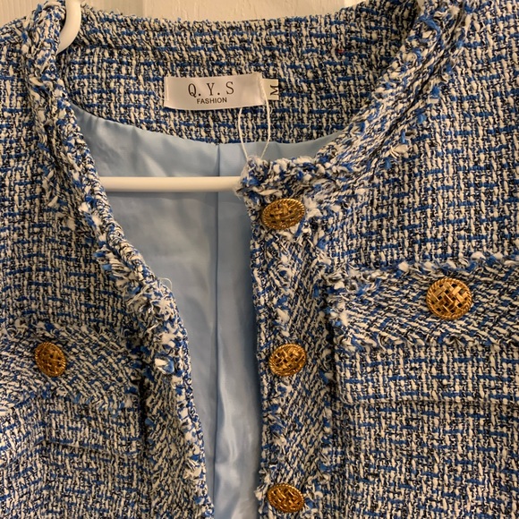 Two piece Tweed Set - Jacket & skirt - Picture 3 of 7